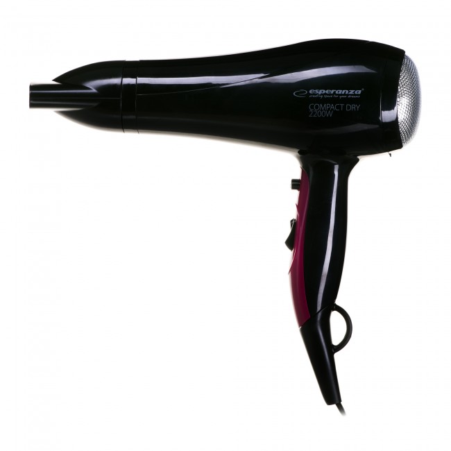 Esperanza EBH004K Hair dryer Black 2200 W