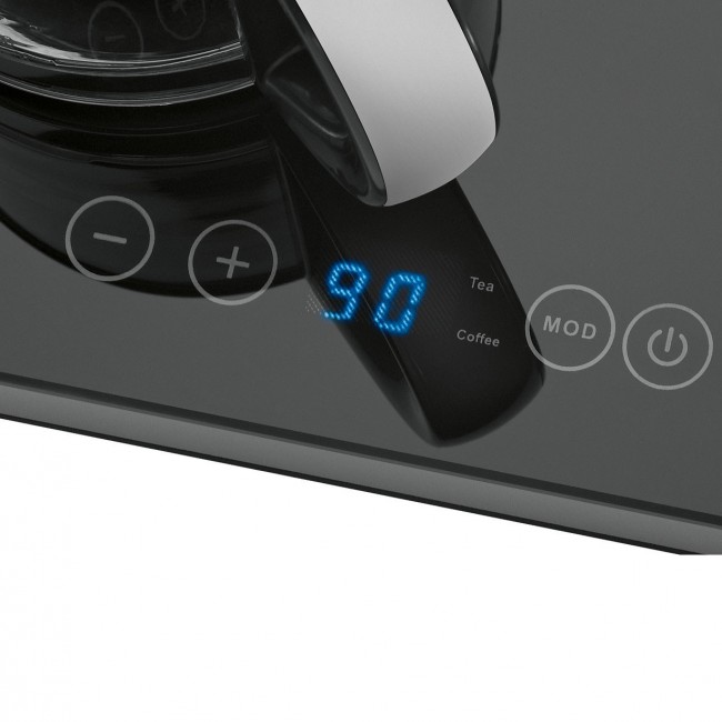 ProfiCook PC-TKS 1056 electric kettle 1.7 L Black, Stainless steel, Transparent