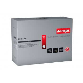 Activejet ATH-55N Toner (replacement for HP 55A CE255A, Canon CRG-724 Supreme 6000 pages black)