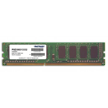 Patriot Memory 8GB PC3-10600 memory module 1 x 8 GB DDR3 1333 MHz