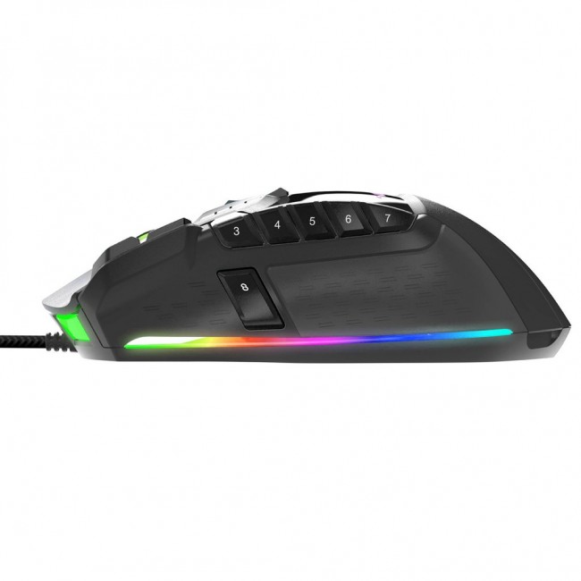 Patriot Memory Viper V570 RGB mouse Right-hand USB Type-A Laser 12000 DPI