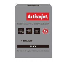 Activejet A-OKI320 printer ribbons for OKI printers OKI 9002303 replacement Supreme black