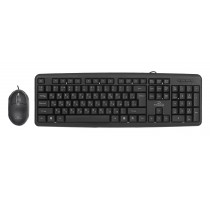 TITANUM TK106 set - USB keyboard + mouse Black