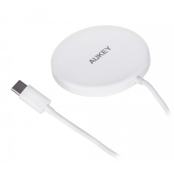 AUEKY Aircore Magnetic LC-A1 Wireless magnetic charger QI USB-C 15W White