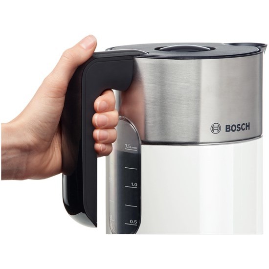BOSCH TWK8611P ELECTRIC KETTLE 1.5 L ANTHRACITE,STAINLESS STEEL,WHITE 2400 W