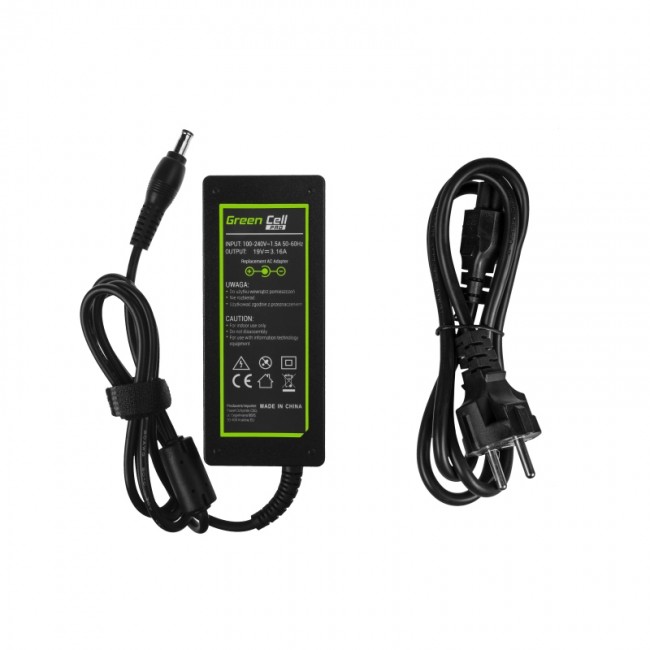 Green Cell AD20P power adapter/inverter Indoor 60 W Black