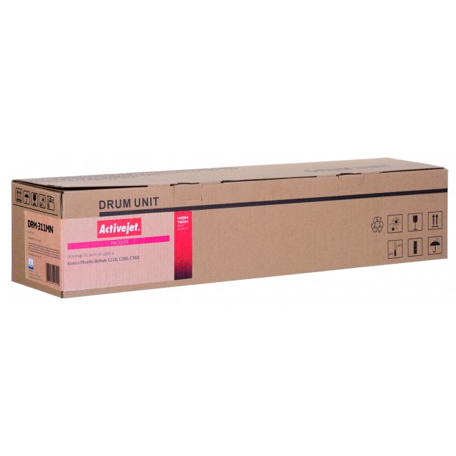 Activejet DRM-311MN drum (replacement for Konica Minolta DR-311M Supreme 90000 pages magenta)