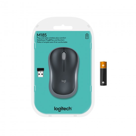 Logitech M185 mouse RF Wireless Optical