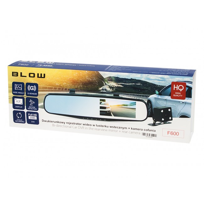 Recorder driving BLOW DVR F600 78-528 (1920 x 1080 4,3