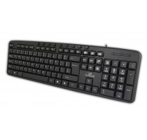 Titanum TK107 USB multimedia keyboard Black