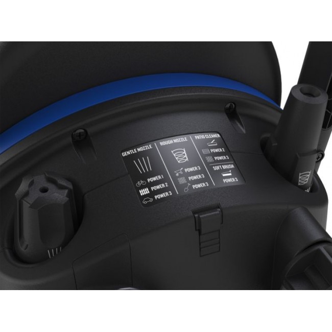 Nilfisk Core 140-8 PowerControl In-Hand EU pressure washer Upright Electric 474 l/h 1800 W Blue