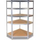 Metal corner storage rack GC9030 30 cm