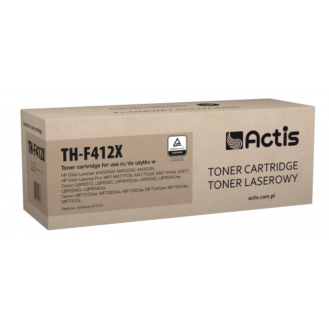 Actis TH-F412X toner (replacement for HP 410X CF412X Standard 5000 pages yellow)