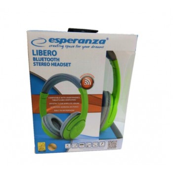 Esperanza Libero Headset Head-band Green,Grey