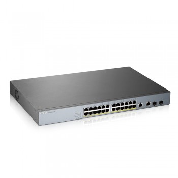 Zyxel GS1350-26HP-EU0101F network switch Managed L2 Gigabit Ethernet (10/100/1000) Power over Ethernet (PoE) Grey