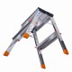 Step ladder double-sided foldable Krause Treppy 130020