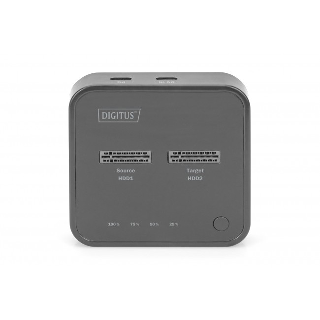 Digitus Dual M.2 NVMe SSD Docking Station with Offline Clone Function, USB-C 