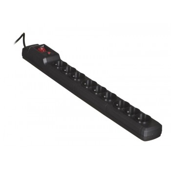 Activejet ACJ COMBO 9GN 5M black power strip with cord