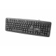 Esperanza TKR101 keyboard USB QWERTY English, Russian Black