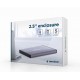 Gembird EE2-U3S-3-LG storage drive enclosure HDD enclosure Light grey 2.5