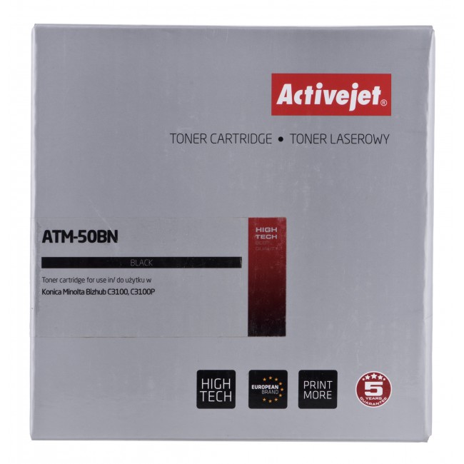 Activejet ATM-50BN toner (replacement for Konica Minolta TNP50K Supreme 6000 pages black)