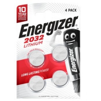ENERGIZER BATTERIES SPECIALTY CR2032 3V 4 PIECES