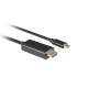 LANBERG CABLE USB-C(M)- HDMI(M) 3M 4K 60HZ BLACK