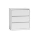 Topeshop K3 BIEL chest of drawers