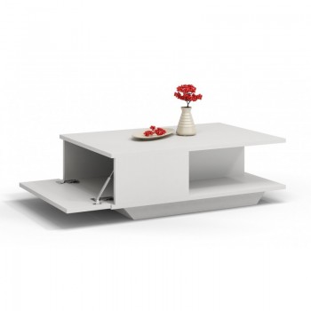 Topeshop DENVER BIEL coffee/side/end table Coffee table Free-form shape 1 leg(s)