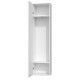 Topeshop DUO SZAFKA BIEL bedroom wardrobe/closet 2 shelves 1 door(s) White