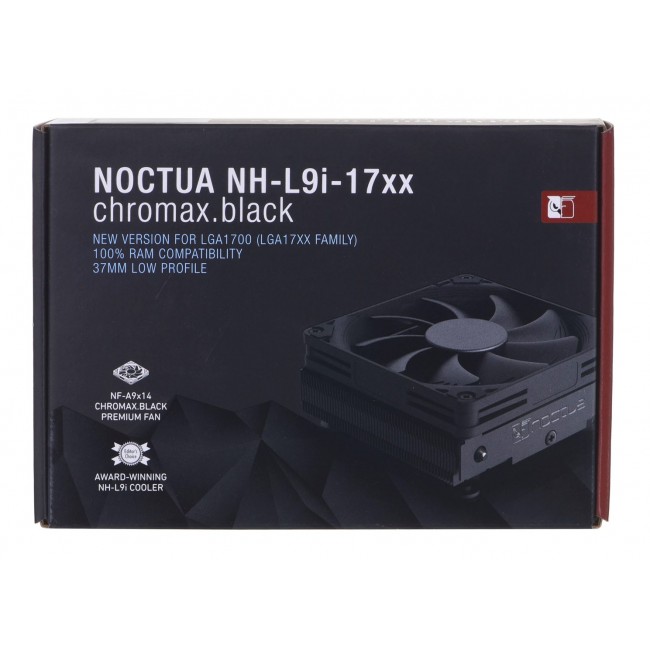 NOCTUA CPU COOLING NH-L9I-17XX CHROMAX BLACK