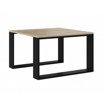MODERN MINI table 67x67x40 cm Sonoma oak/Black