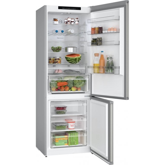 Bosch Serie 4 KGN492IDF fridge-freezer Freestanding 440 L D Stainless steel