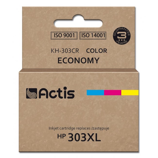 Actis KH-303CR ink for HP printer, replacement HP 303XL T6N03AE Premium 18ml 415 pages colour