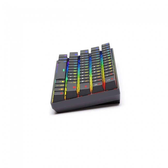 SAVIO Mechanical Keyboard BLACKOUT Blue (Outemu Blue), black