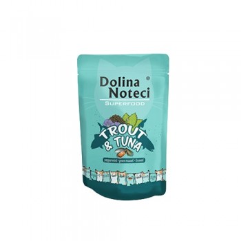 DOLINA NOTECI Superfood Trout with tuna - wet cat food - 85 g