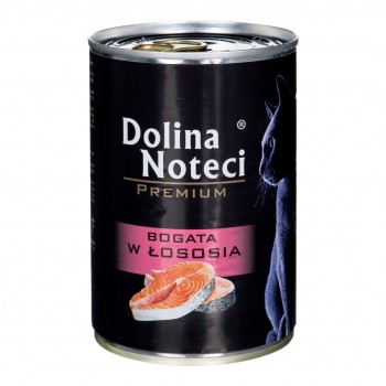 Dolina Noteci Premium rich in salmon - wet cat food - 400g
