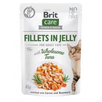 BRIT Care Fillets in Jelly tuna fillets - wet cat food - 85 g