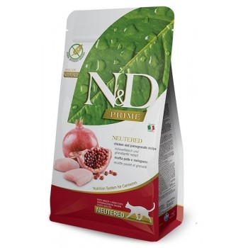 FARMINA N&D Prime Neutered Chicken&Pomegranate Adult - dry cat food - 5 kg