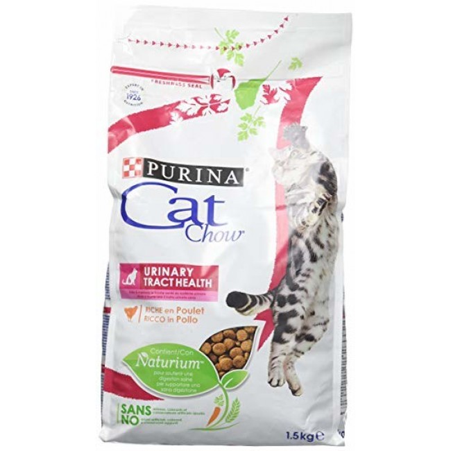 Purina Cat Chow Urinary Tract Health cats dry food 1.5 kg Adult Chicken