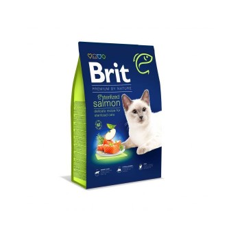 BRIT Premium by Nature Sterilized Salmon - dry cat food 1,5 kg