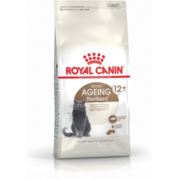 Royal Canin Senior Ageing Sterilised 12+ dry cat food Corn, Poultry, Vegetable 400 g