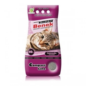 Certech Super Benek Compact Lavender - Cat Litter Clumping 10 l