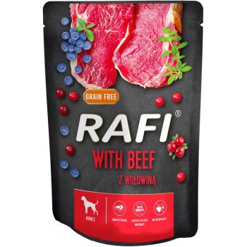 DOLINA NOTECI Rafi with beef - wet dog food - 300g