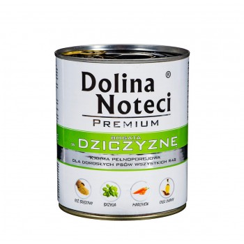 DOLINA NOTECI Premium Rich in game - Wet dog food - 800 g