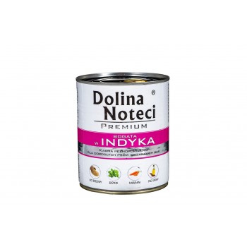 DOLINA NOTECI Premium Rich in turkey - Wet dog food - 800 g
