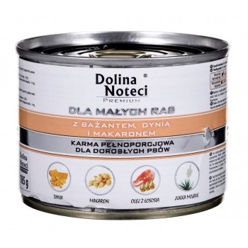 DOLINA NOTECI Premium Pheasant, pumpkin and pasta - Wet dog food - 185 g