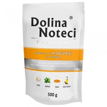 DOLINA NOTECI Premium Rich in duck with pumpkin - Wet dog food - 500 g