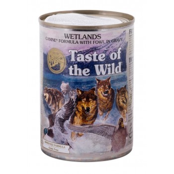 TASTE OF THE WILD Wetlands Canine - Wet dog food - 390 g