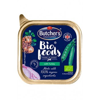 BUTCHER'S Bio Foods with Turkey - Wet dog food - 150 g